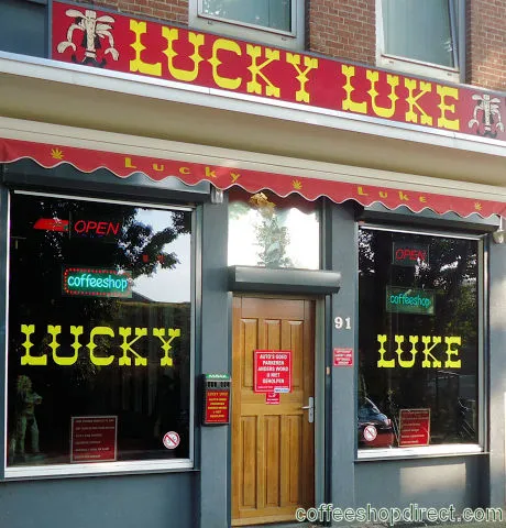 Lucky Luke Coffeeshop Amsterdam