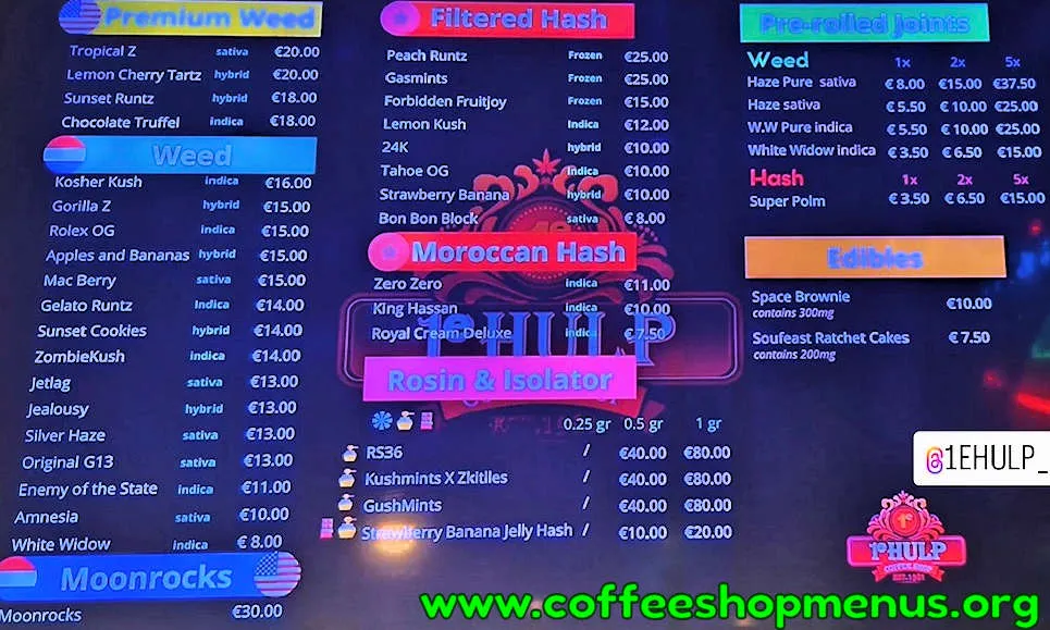 1e Hulp Menu (Previous)