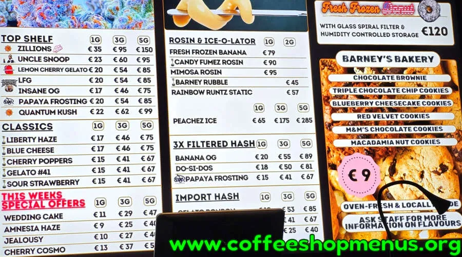 Amnesia Menu (Previous)