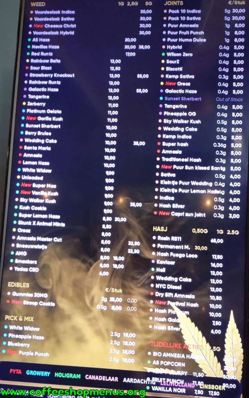 BarberShop Menu (Previous)