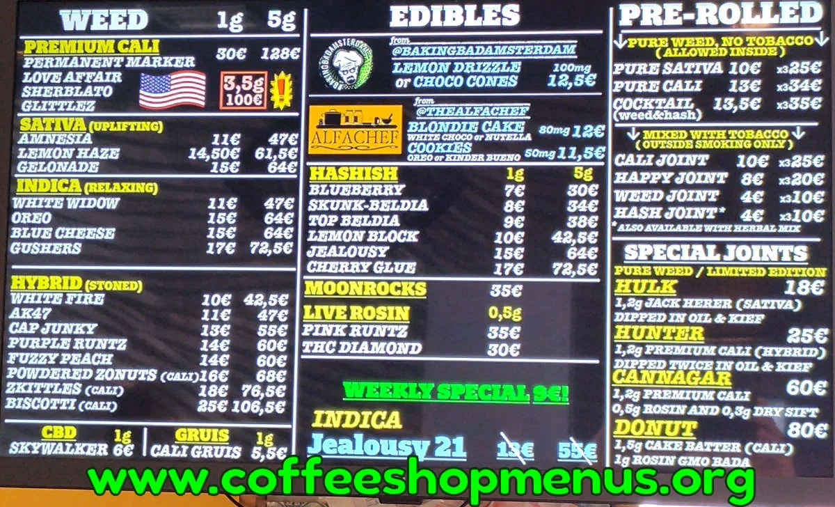 Basjoe Menu (Latest)