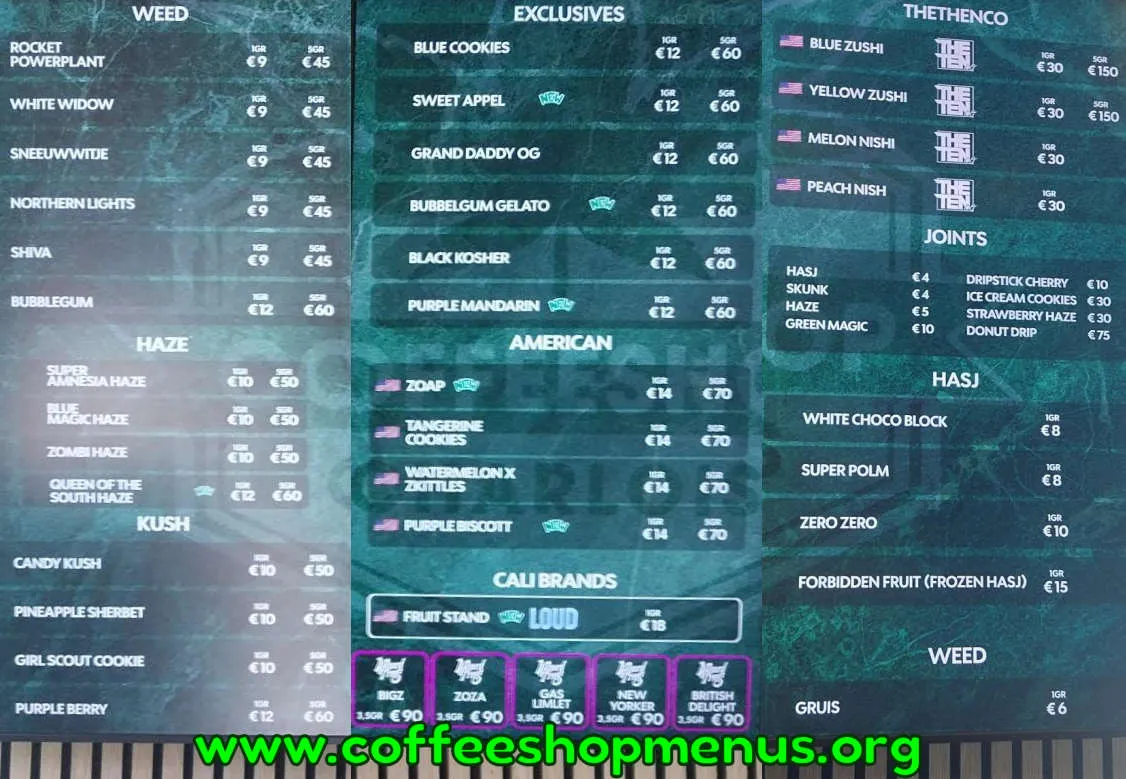 Charlois Menu (Latest)