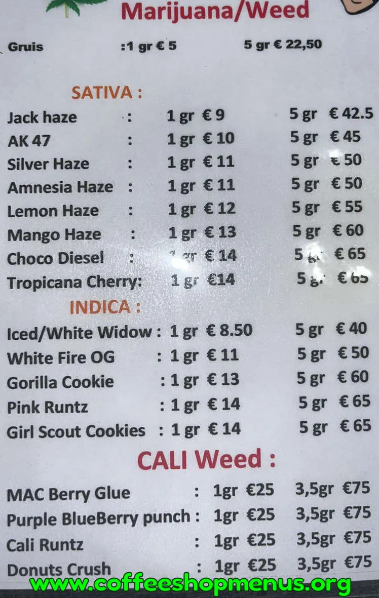 Crush Menu (Latest)