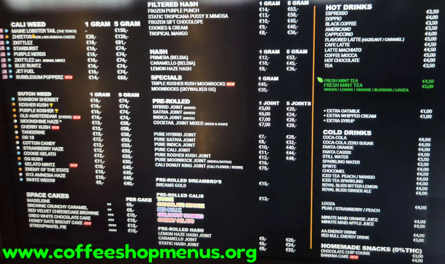 Easy Times 2 Menu (Latest)