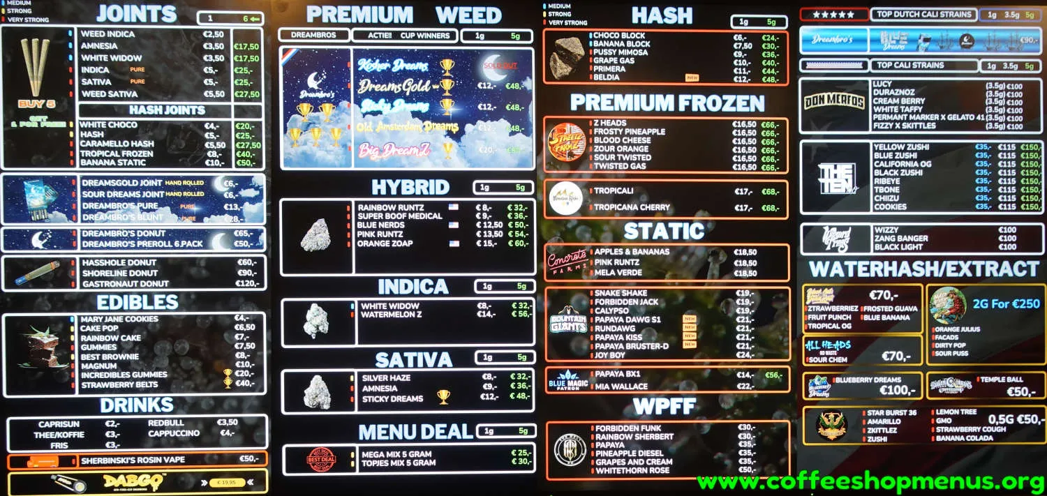 Empire Menu (Latest)