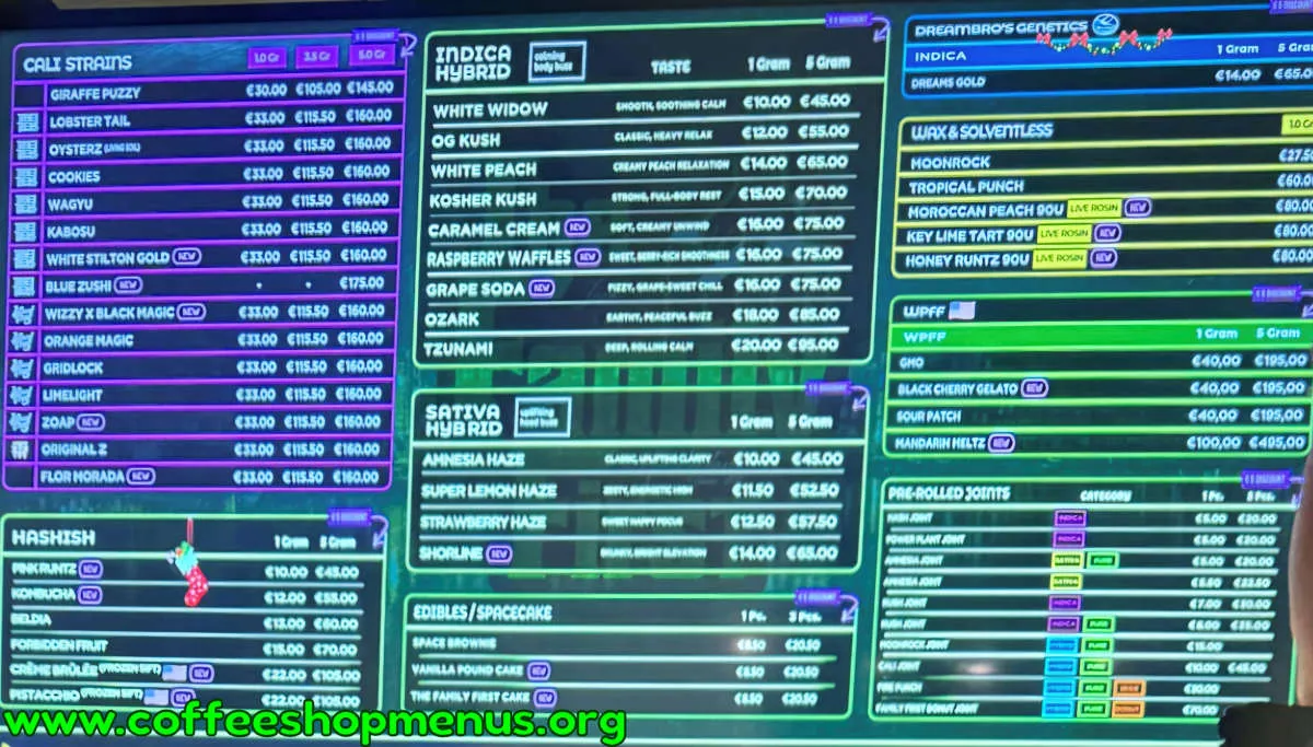 Family First Menu (Previous)