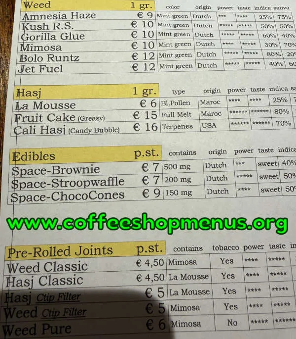 Flower Power Menu (Latest)