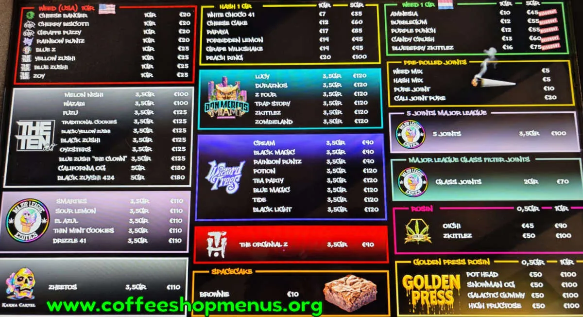 Green Place Menu (Latest)