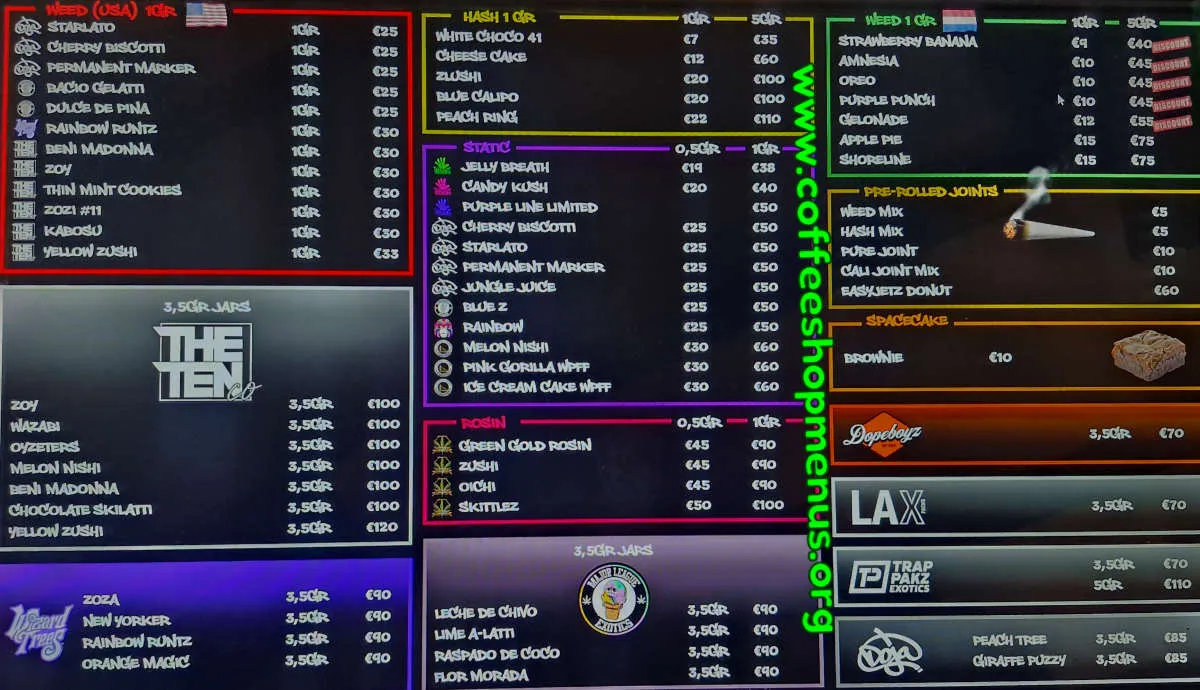 Green Place Menu (Previous)
