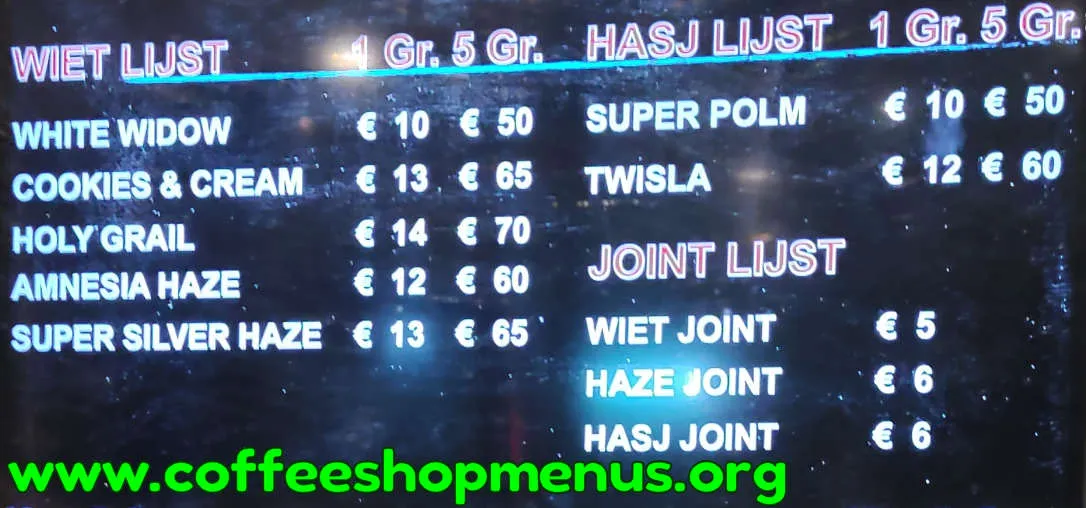 Halicarnas Menu (Latest)