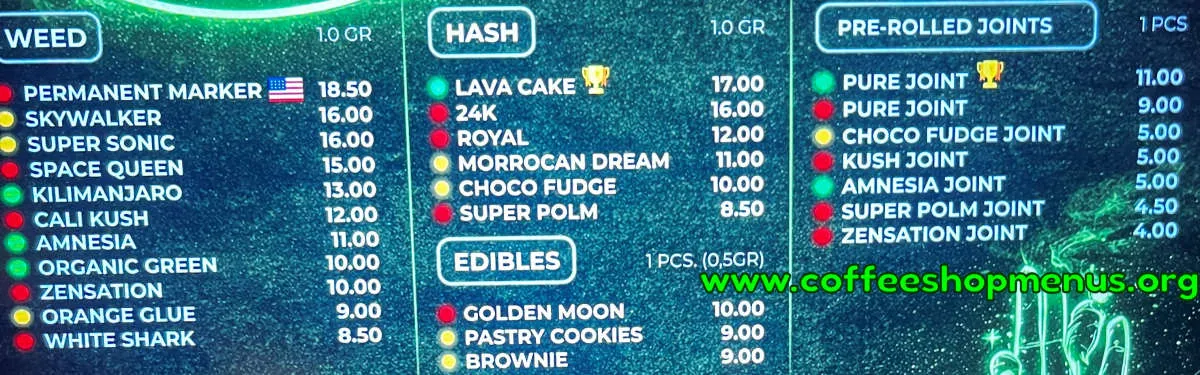Happy Days Menu (Latest)