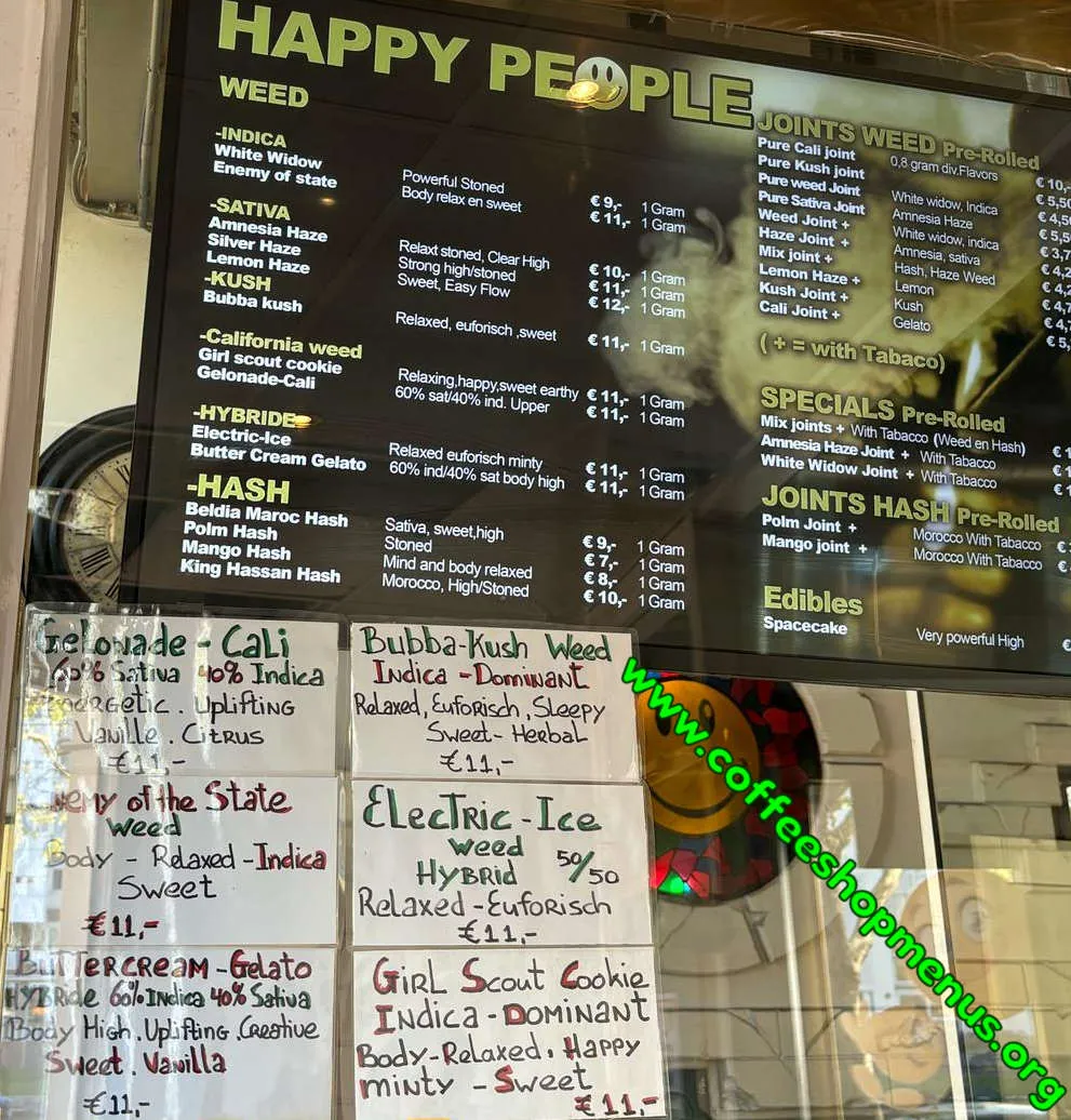 Happy People Menu (Latest)