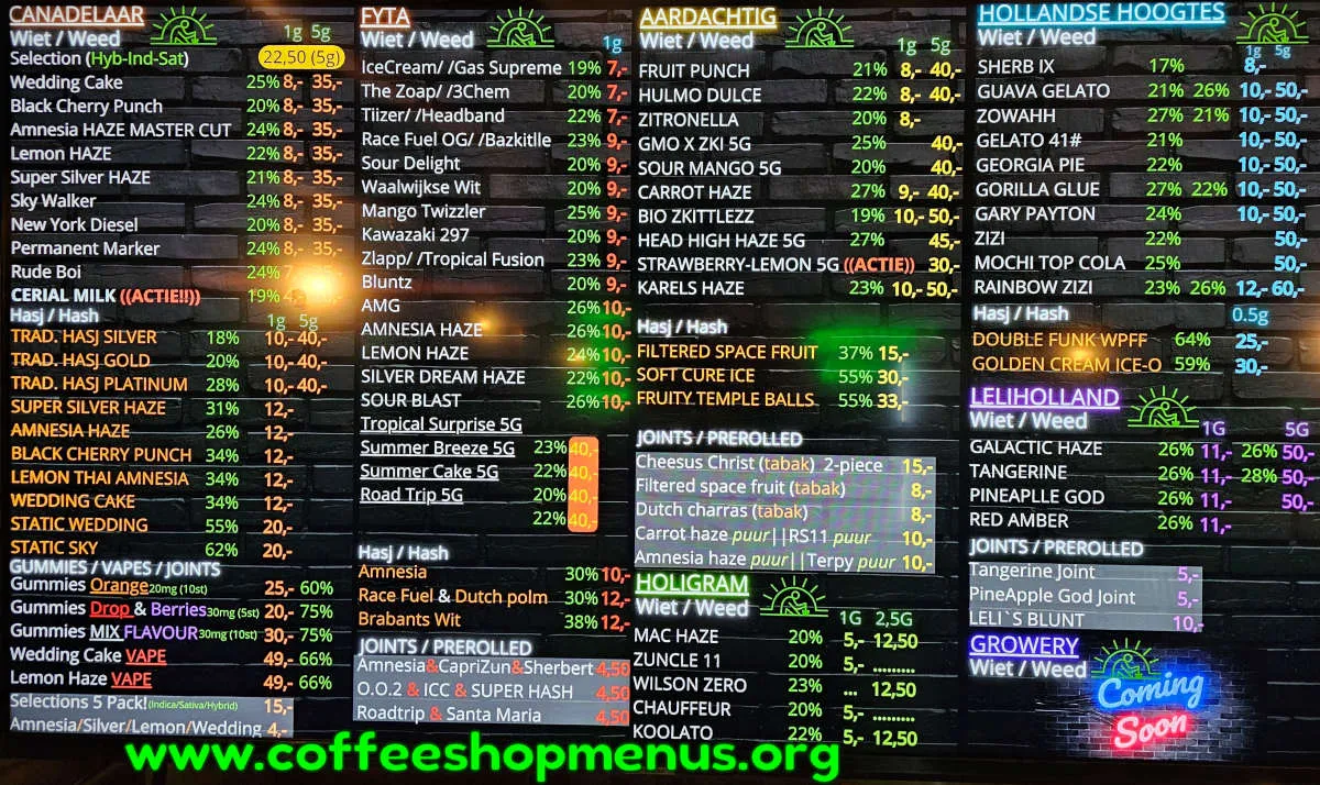 Jamaica Menu (Previous)
