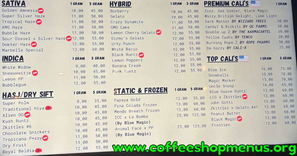 Marbella Special Farmers Menu (Previous)