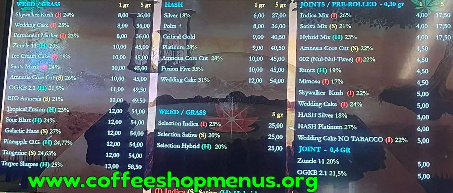 Maxcys Menu (Previous)