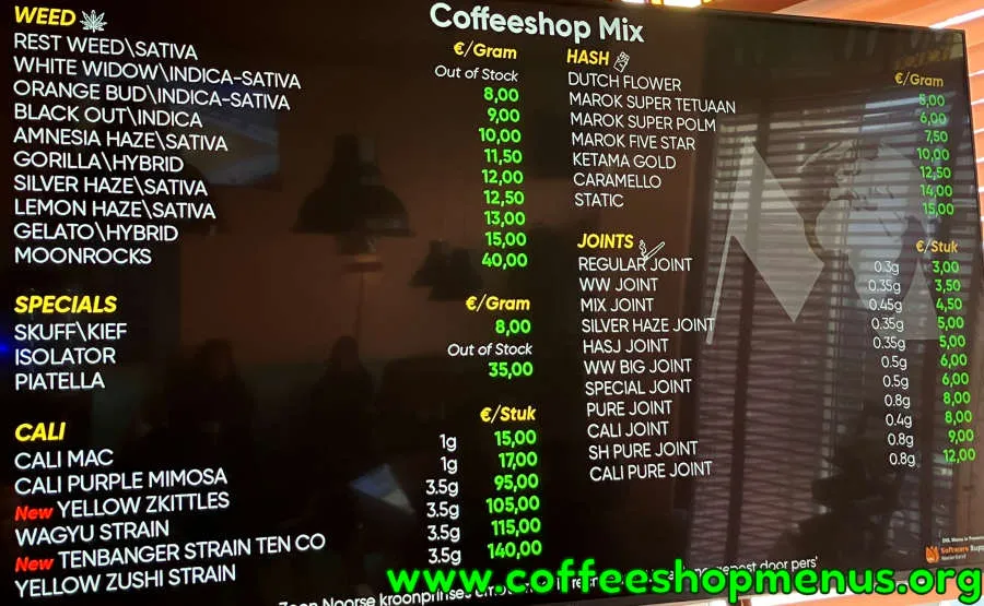 Mix Menu (Latest)