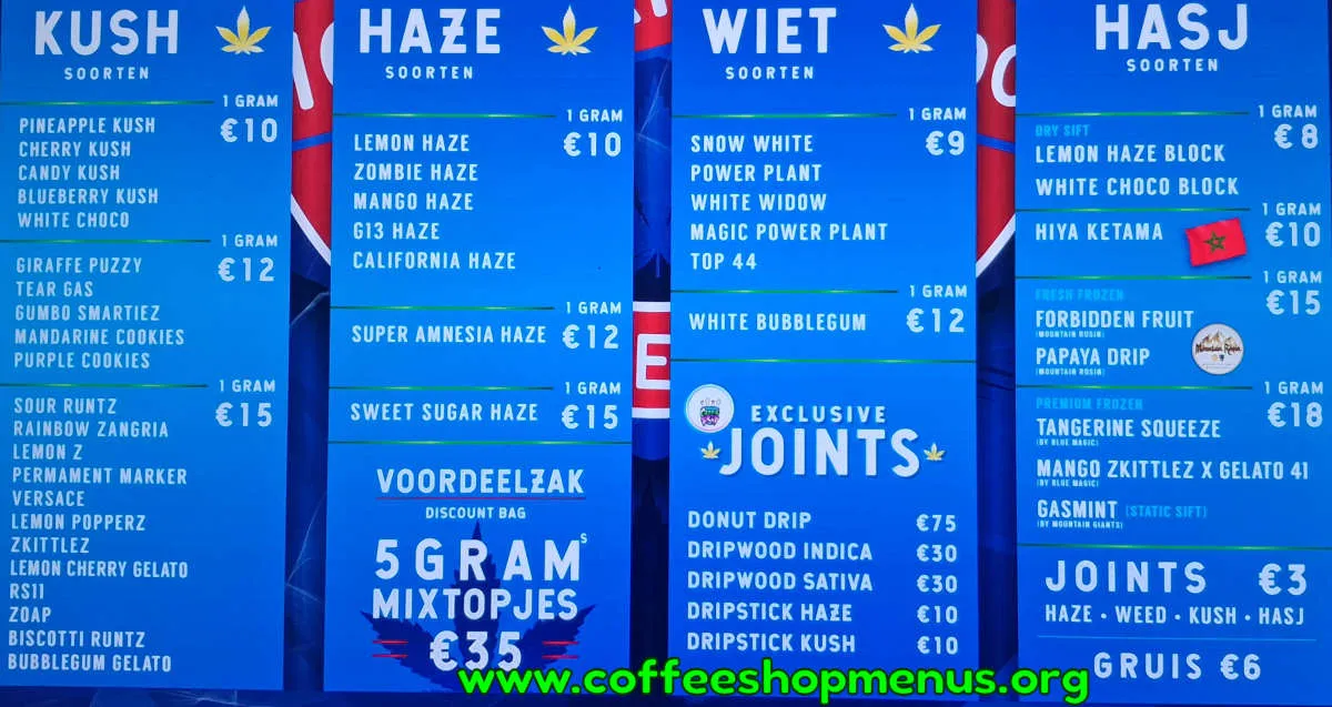 Mon Camarade Menu (Latest)