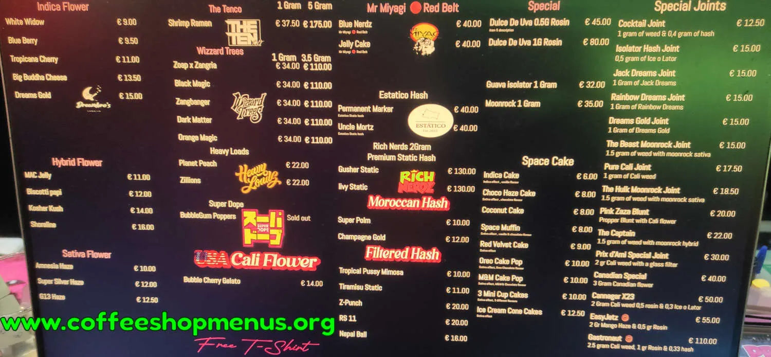Prix d'Ami Menu (Previous)