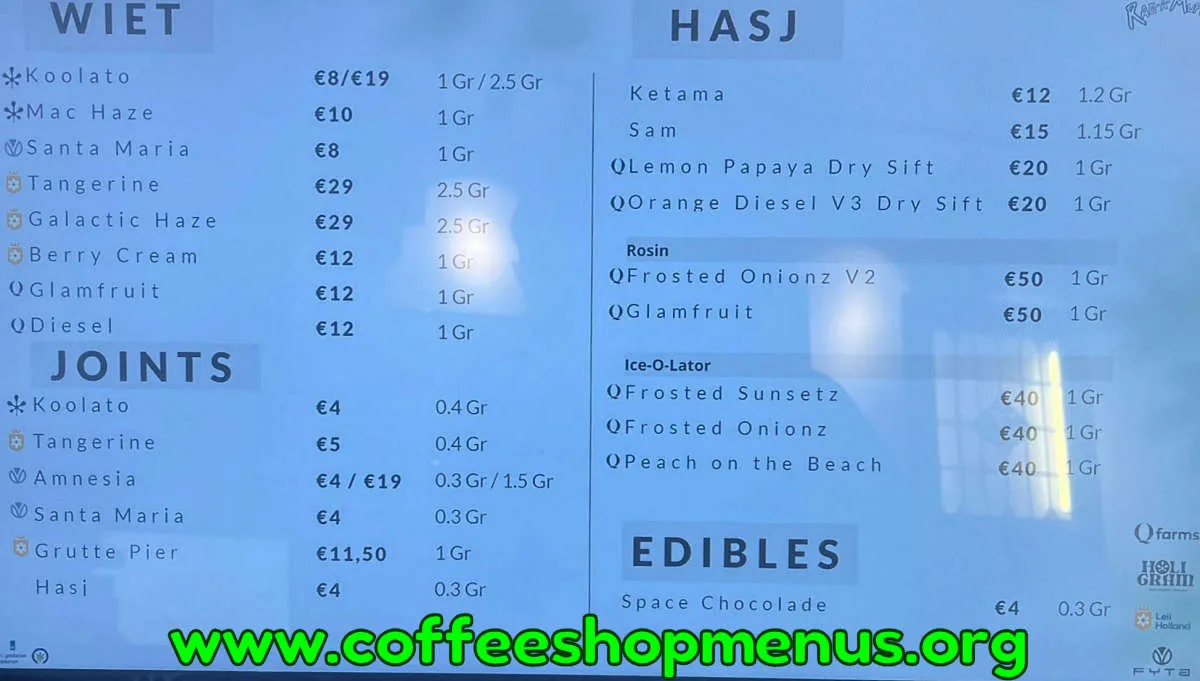 Rag-a-Muffin Menu (Latest)