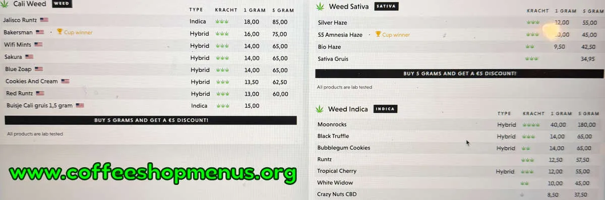 Relax Menu (Previous)
