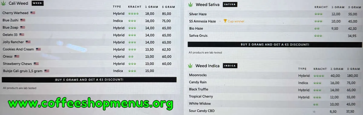 Relax Menu (Latest)