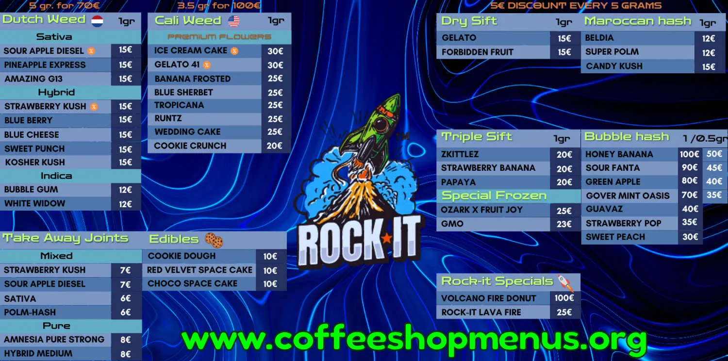 Rock-It Menu (Latest)