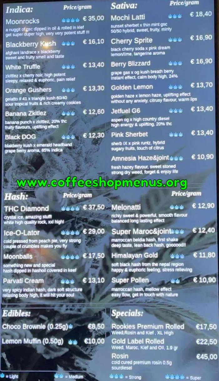 Rookies Menu (Previous)