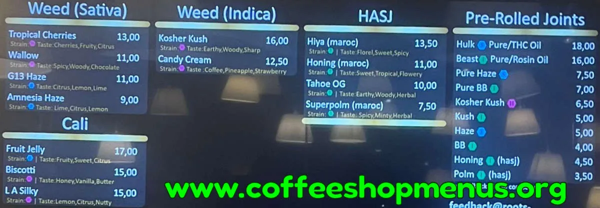 Roots Menu (Previous)