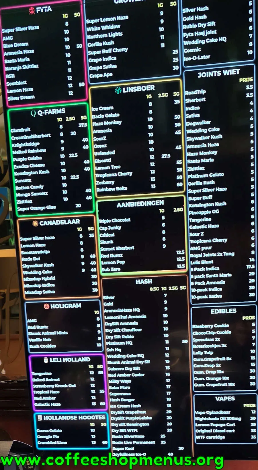 Speak Easy Menu (Latest)