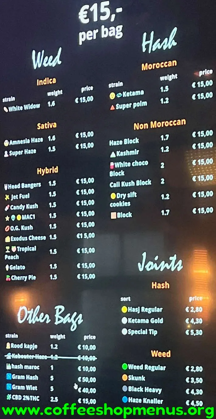 Splif II Menu (Previous)