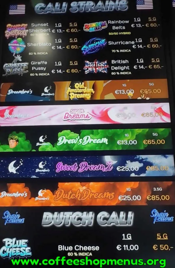 Strain Fellows Menu (Previous)