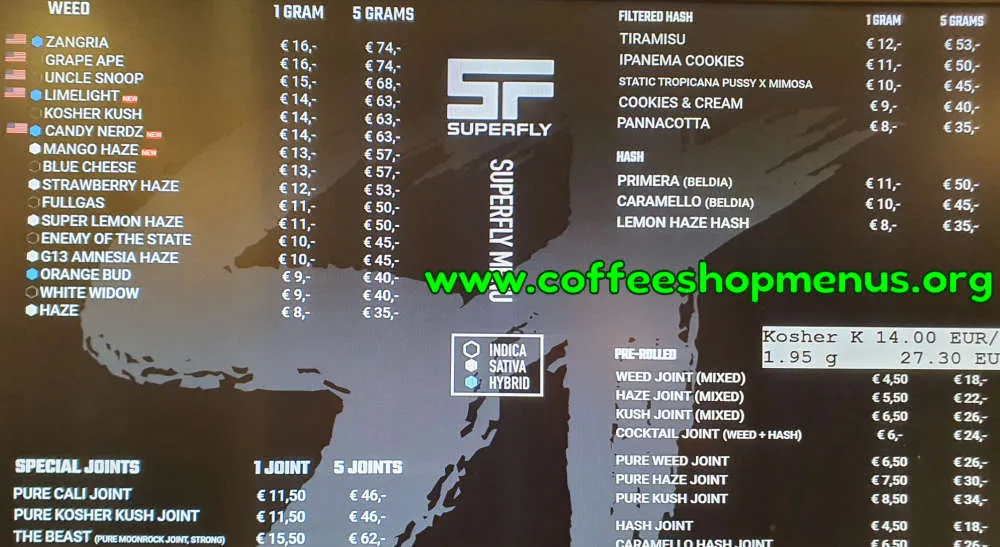 Superfly Menu (Latest)