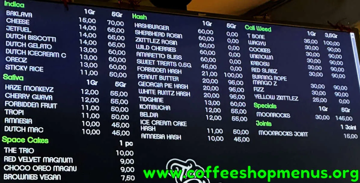 The Plug Utopia Menu (Latest)